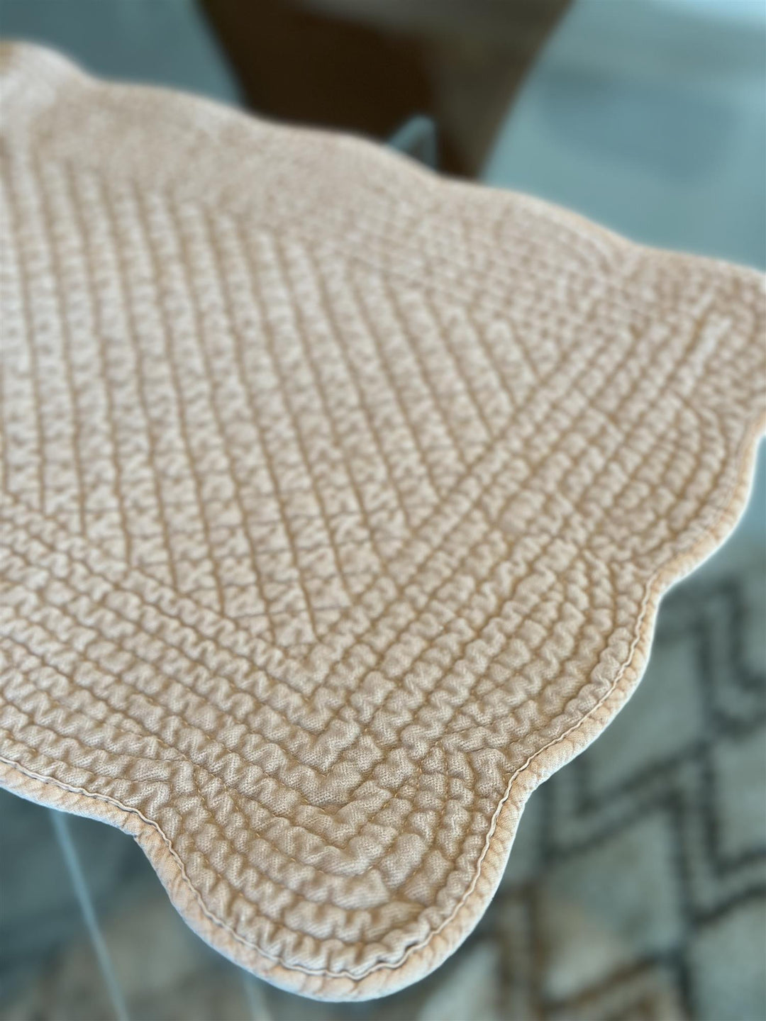 Løper velur 35x120 cm light grey