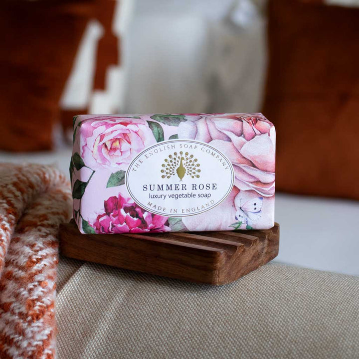 Vintage såpestykke 190g Summer rose