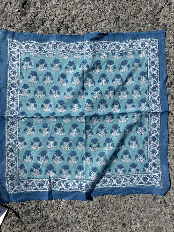 Menton lite skjerf aqua