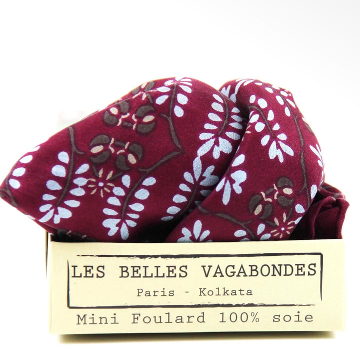 Skjerf mini Albertine bordeaux