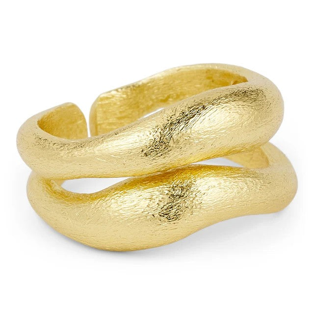 Ring Anne gullforgylt 18mm