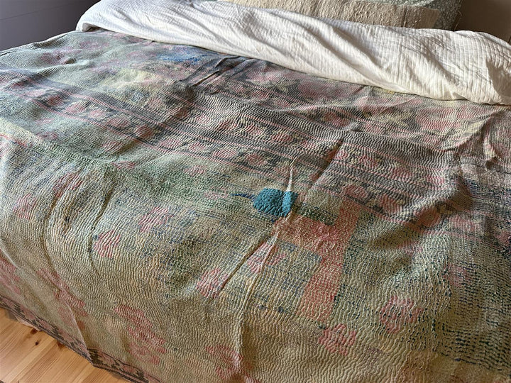 Teppe vintage kantha #110