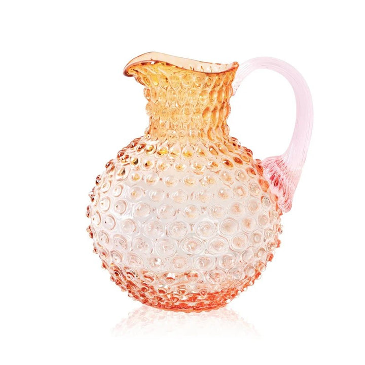 Hobnail jug 2 liter sunrise