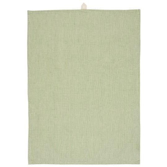 Kjøkkenhåndkle Emil med grønne tynne striper