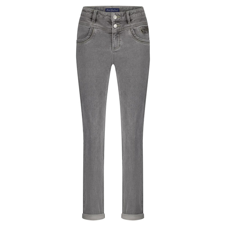 Sienna bukse zip grey denim