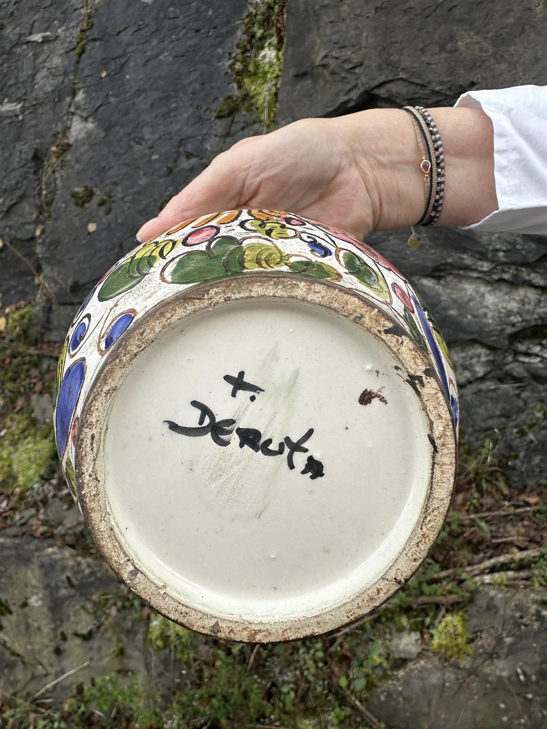 Vintage vase H: 16 cm