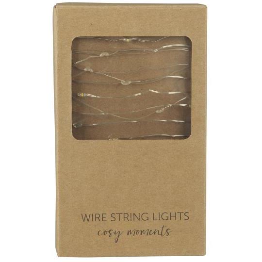 Utendørs LED lyslenke 40 lys L: 420 cm