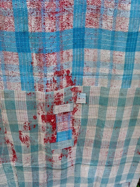 Teppe vintage kantha #103