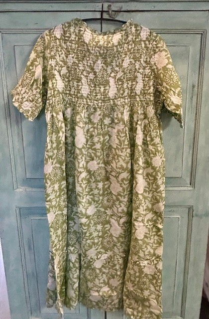 Lyon kjole bobbin grass green