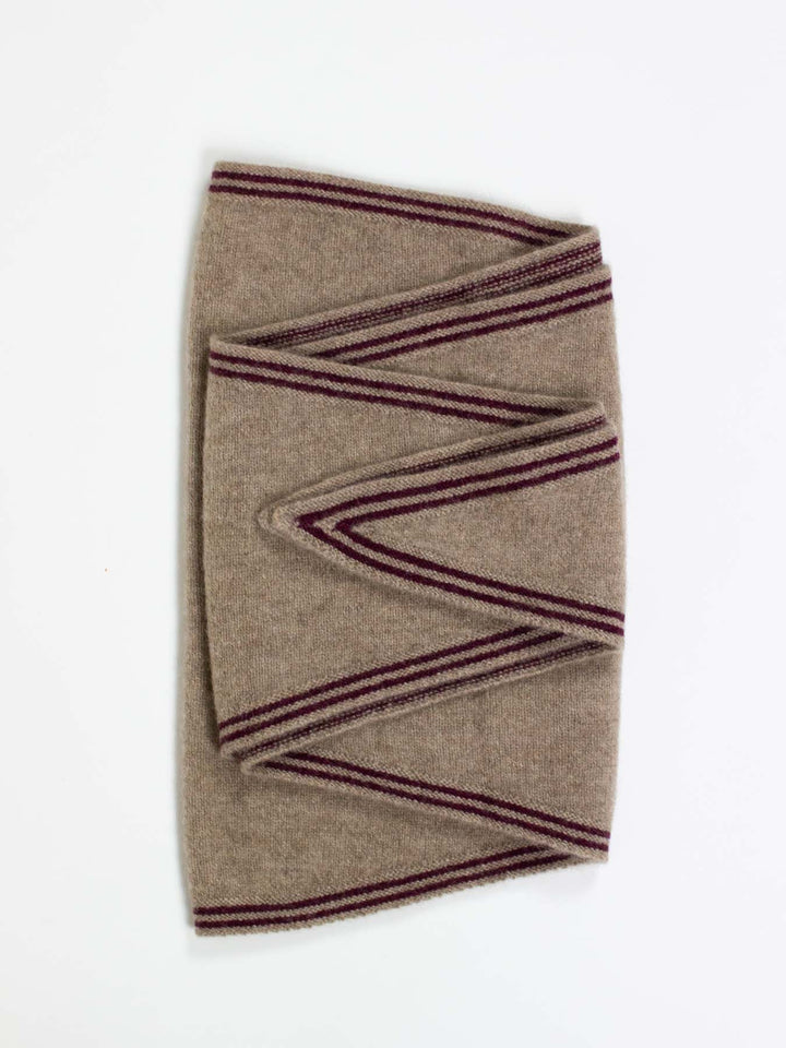 Skjerf 100% cashmere mocha