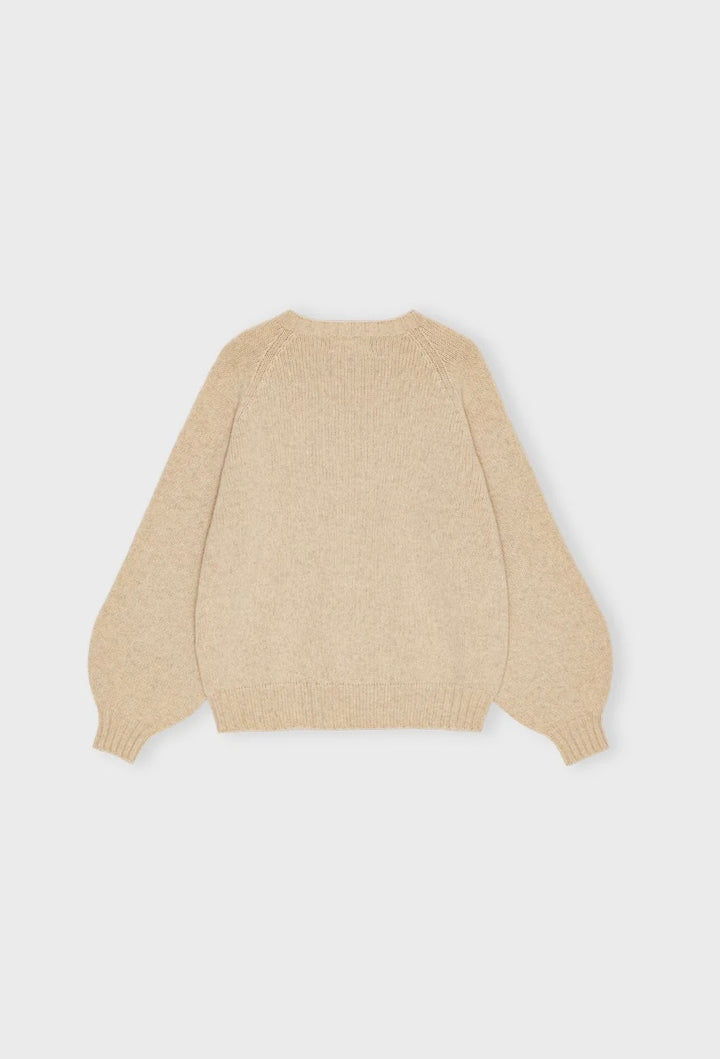 Sienna genser oatmeal melange