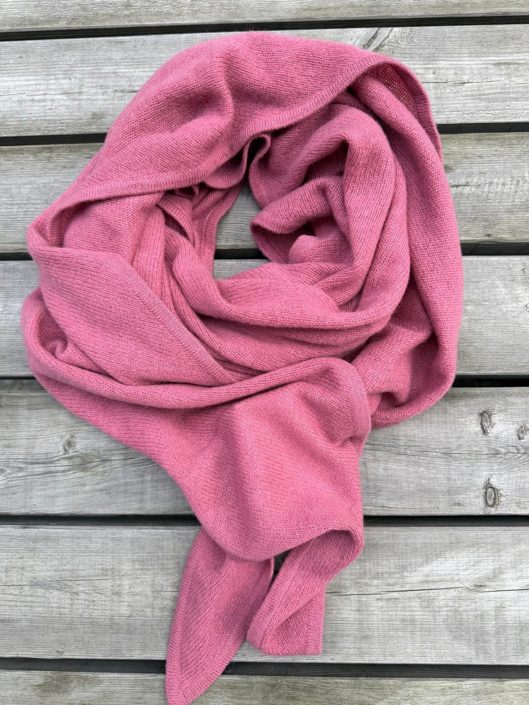 Skjerf cashmere dirty rose