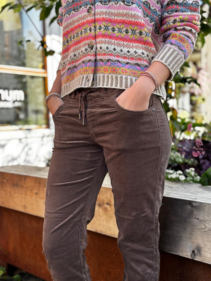 Tessy bukse velvet mud