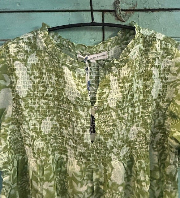 Lyon kjole bobbin grass green