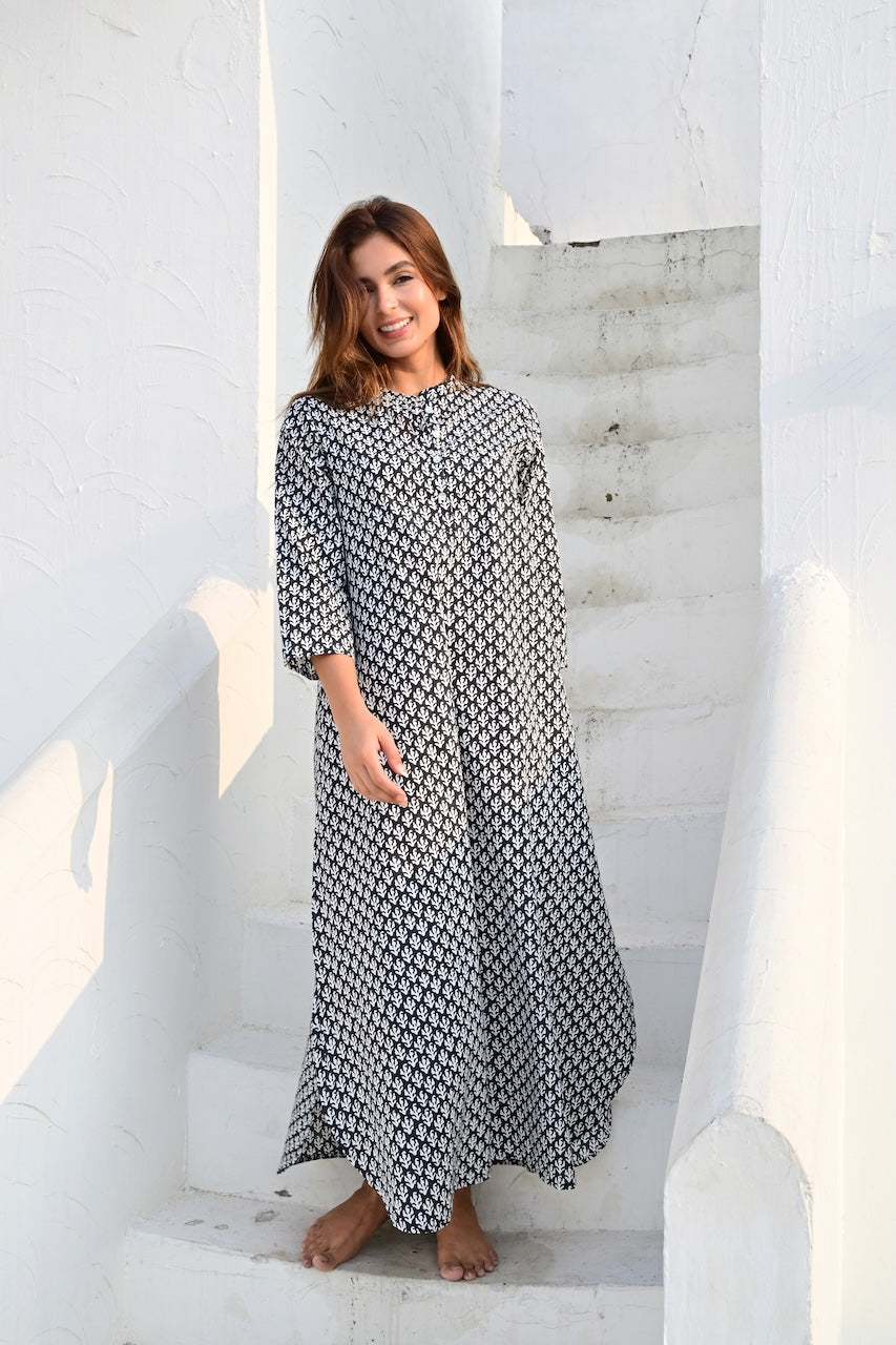 Annabelle lang tunikakjole black