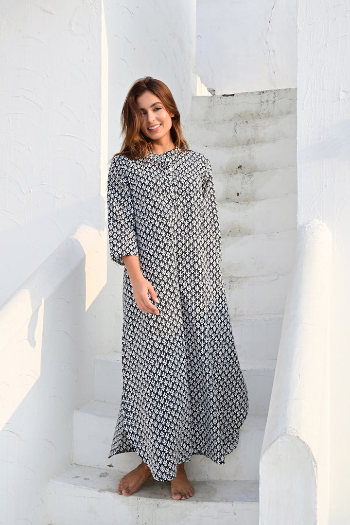 Annabelle lang tunikakjole black