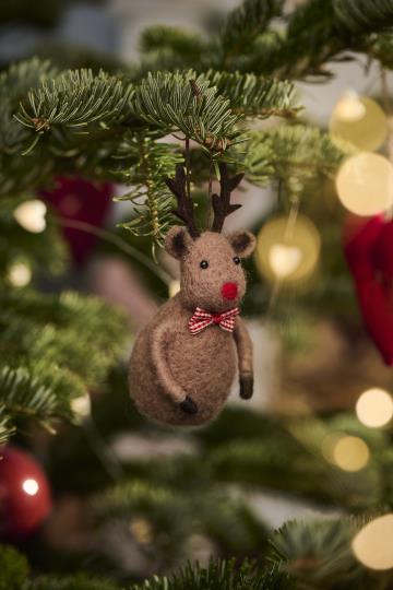 Julepynt Rudolf reinsdyr