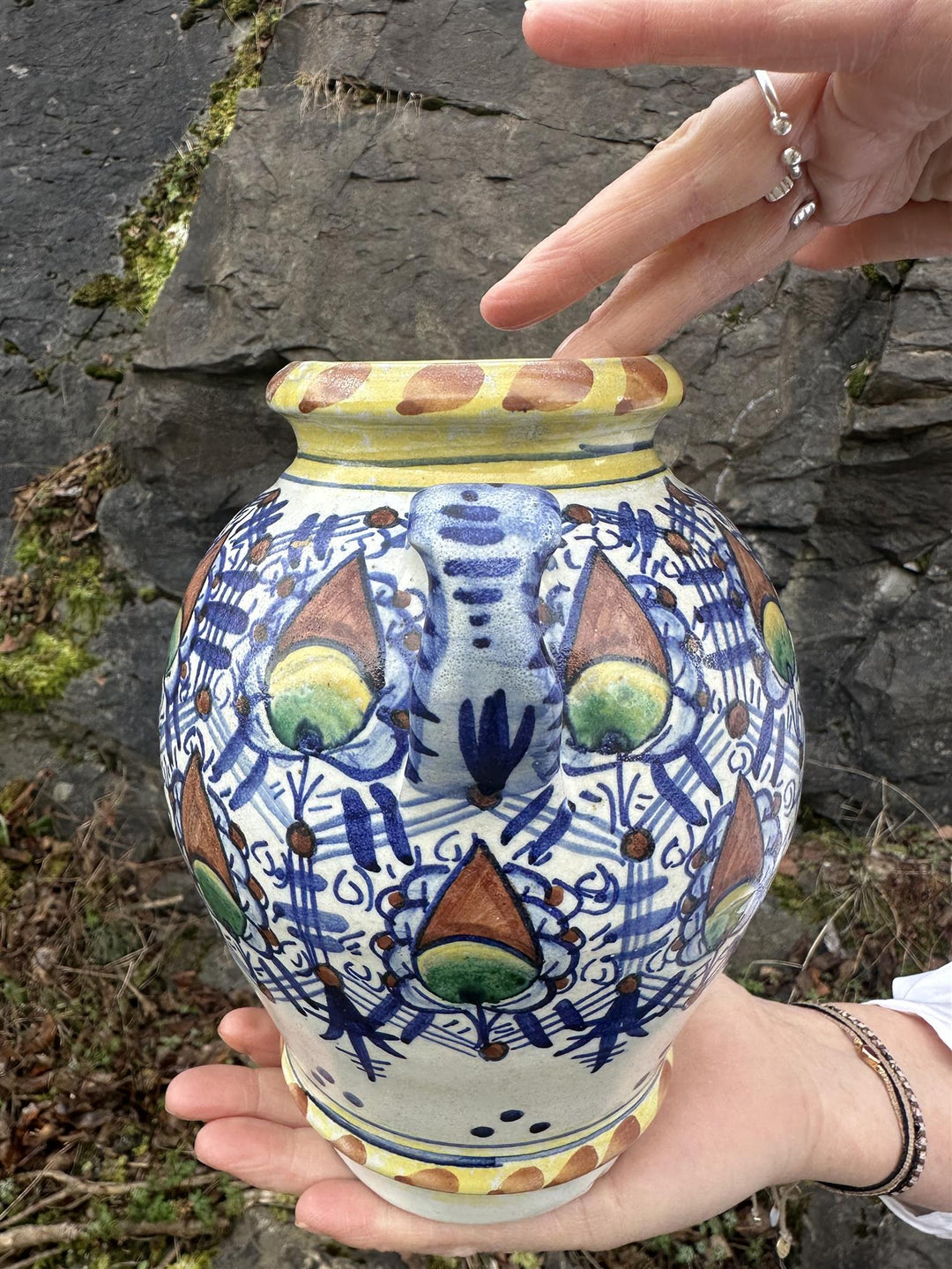 Vintage vase H: 20,5 cm