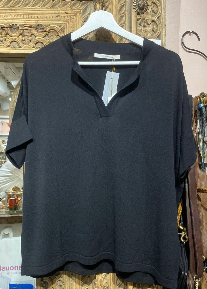 Palmer kortermet genser black