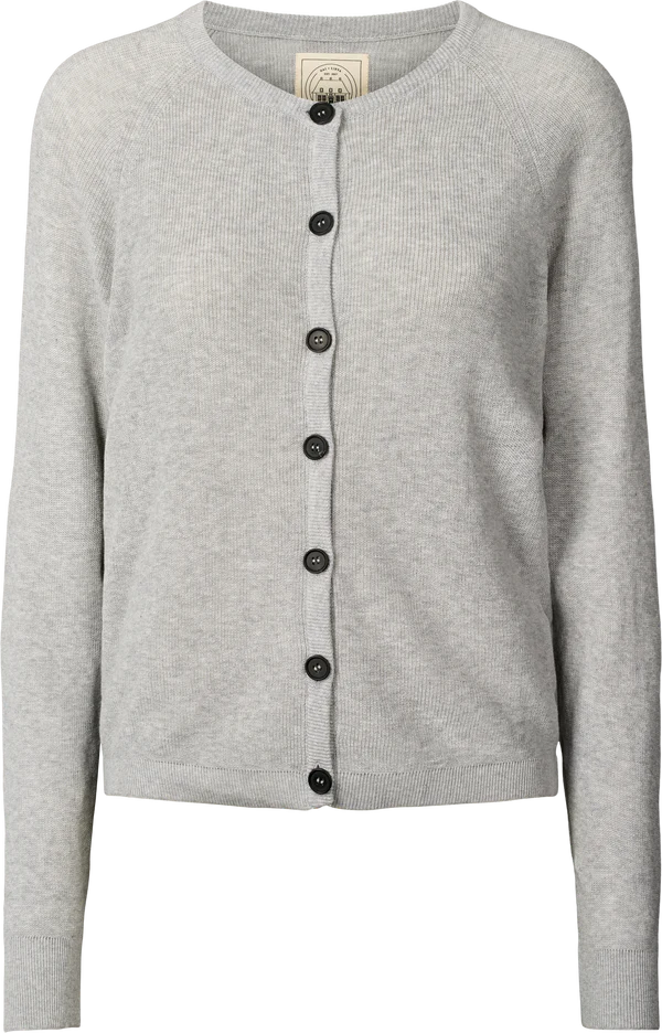 Ella Cardigan light grey melange