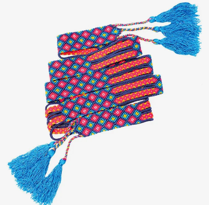 Nelly vevet knytebelte large