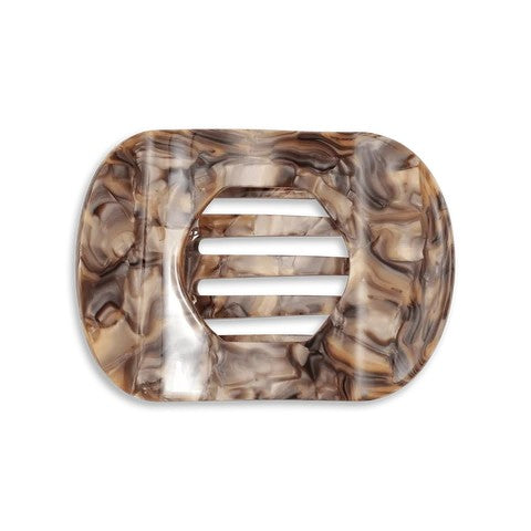 Ashley clip noos brown big