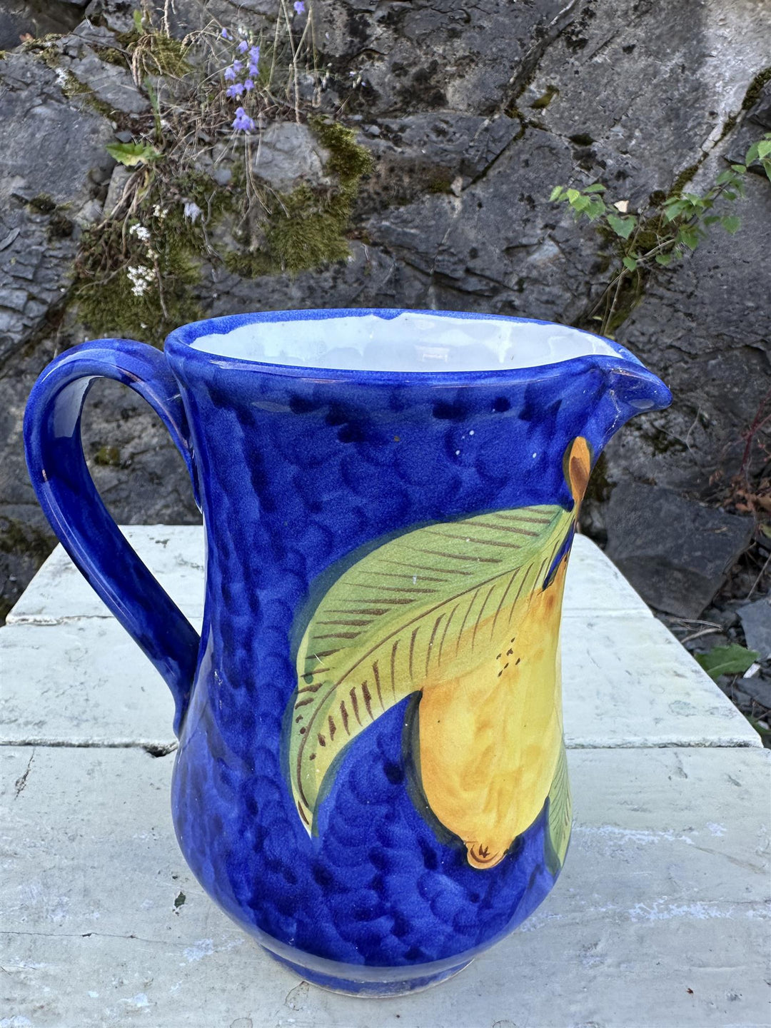 Vintage mugge H: 20 cm