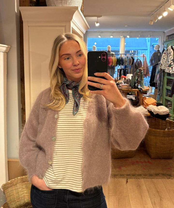 Lilje cardigan candy beige