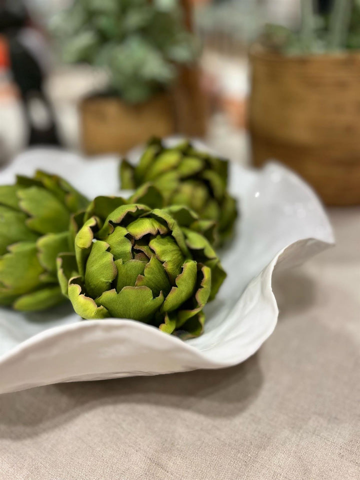 Claire fat white large Ø: 41 cm