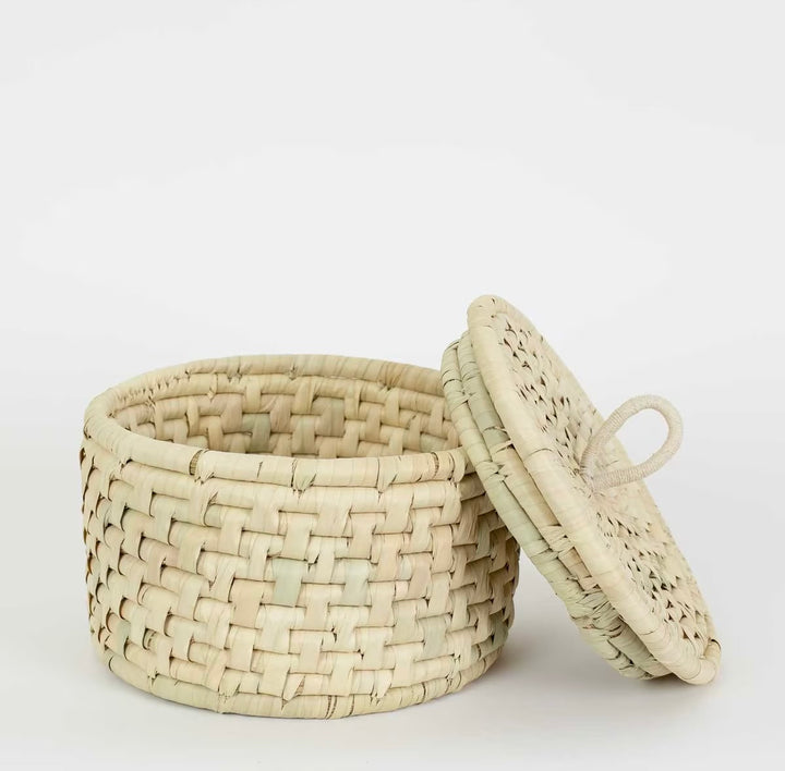 Kurv med lokk med loop Small