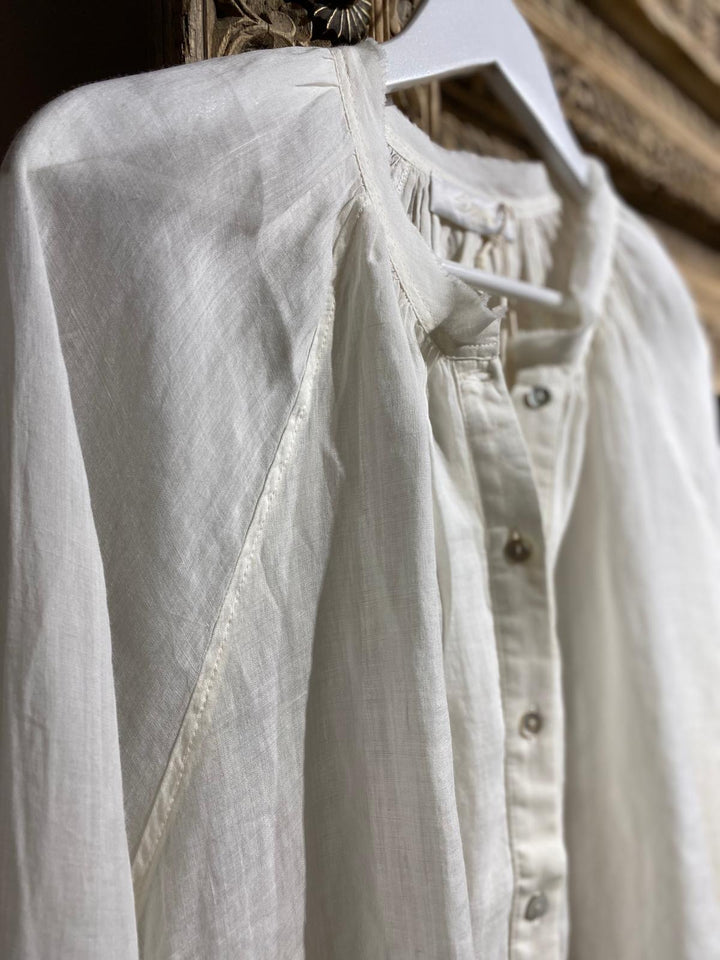 Ramine Bluse offwhite