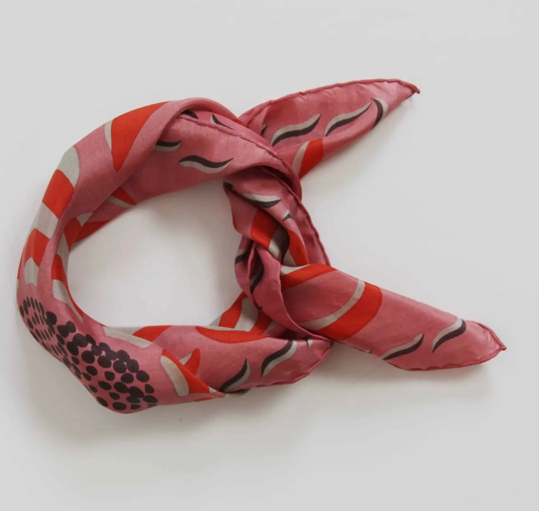 Skjerf mini Forget me not rose