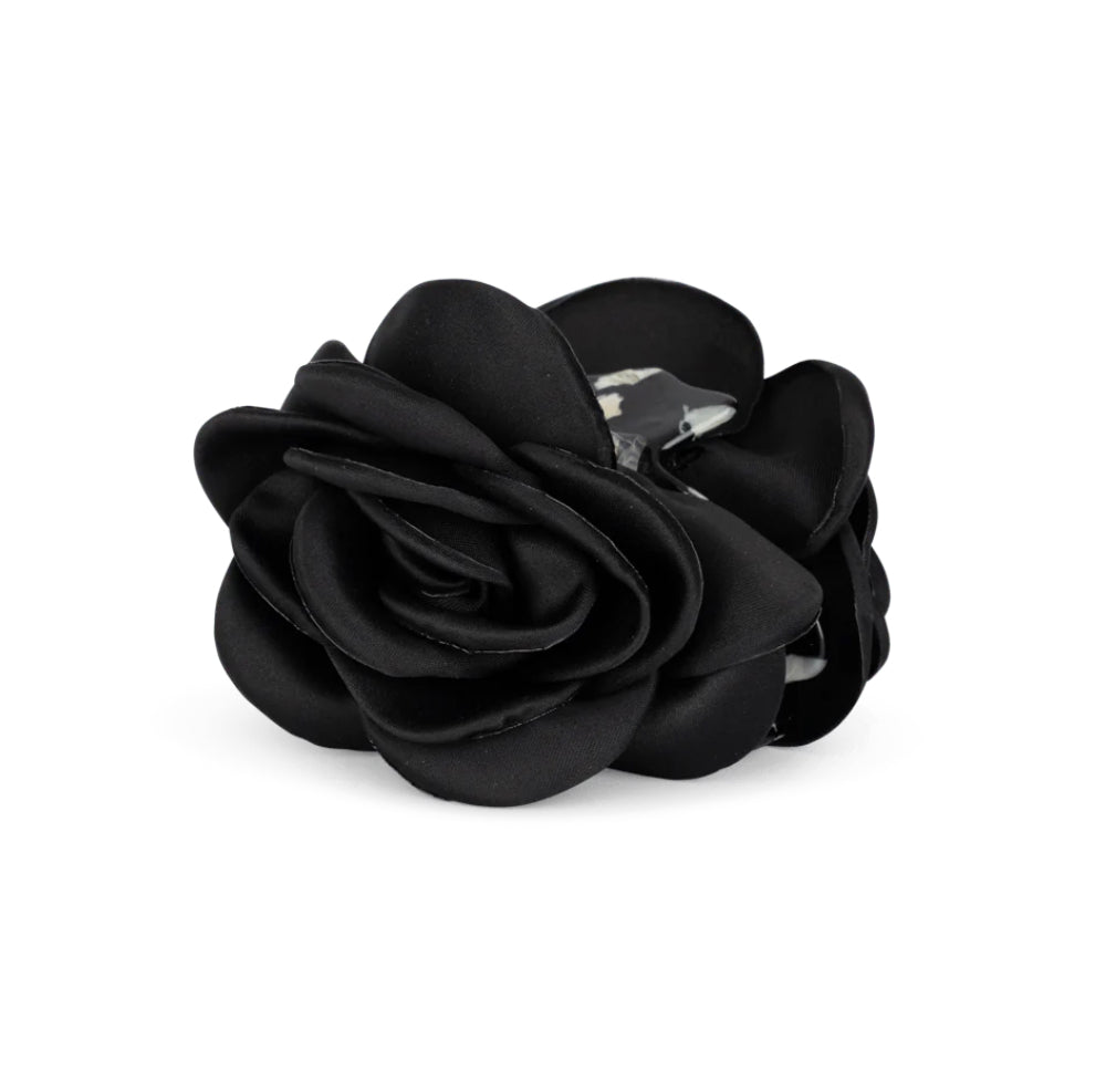 Hårklype smooth rose black