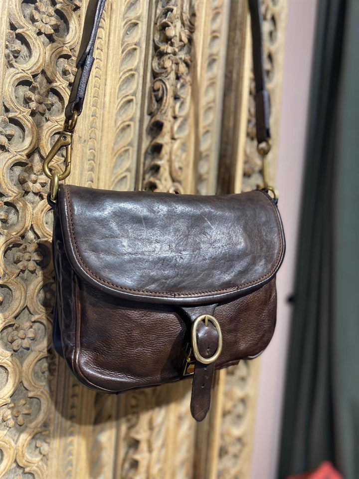 Achiliea S crossbody brown