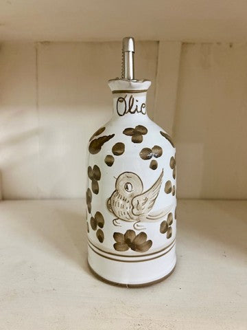 Oljeflaske arabesco grå/beige