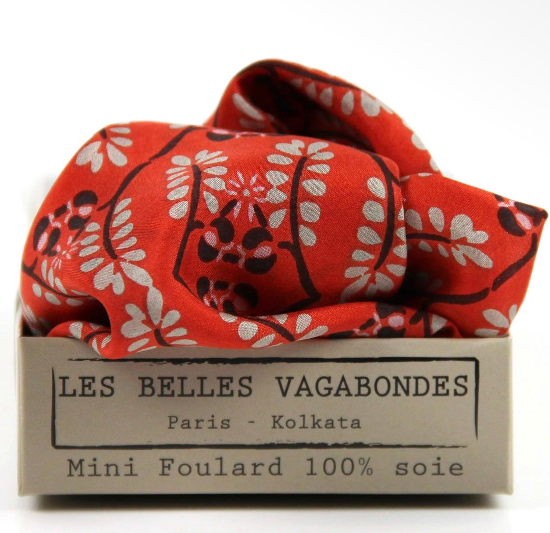 Skjerf mini Albertine orange