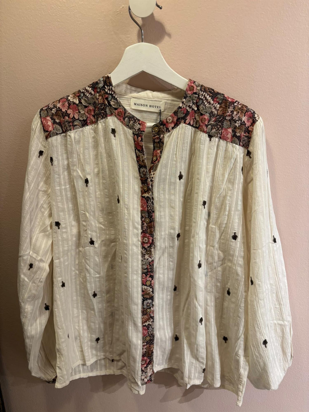 Marie bluse ivory