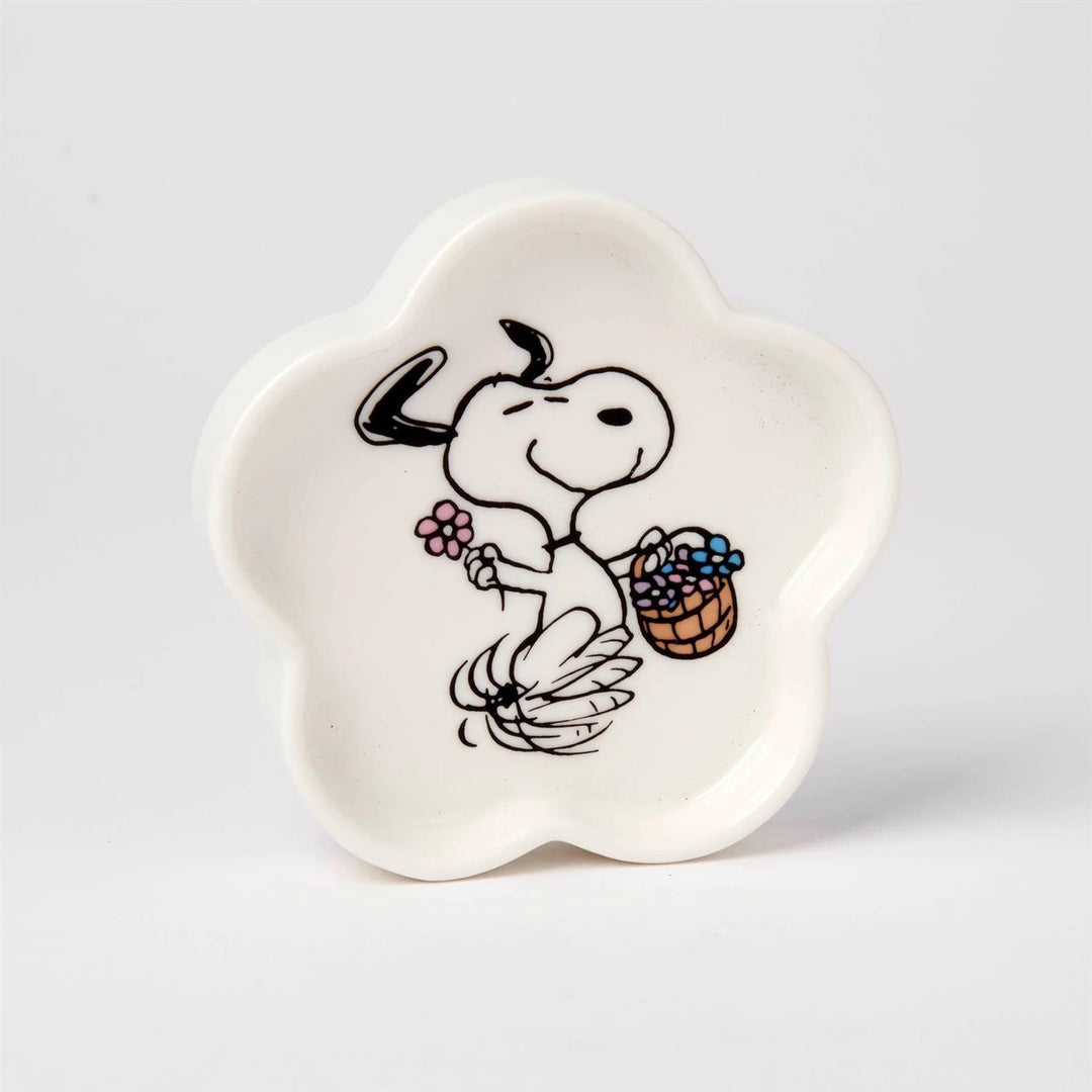Snoopy flower trinket floral dance