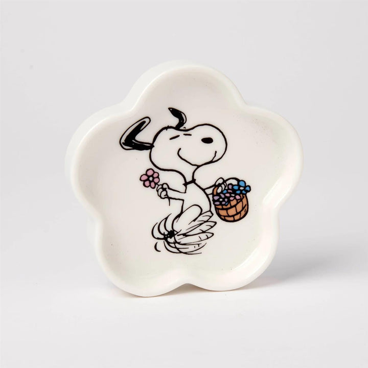 Snoopy flower trinket floral dance
