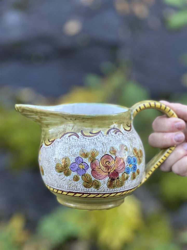 Vintage mugge H: 11,5/ 12,5 cm