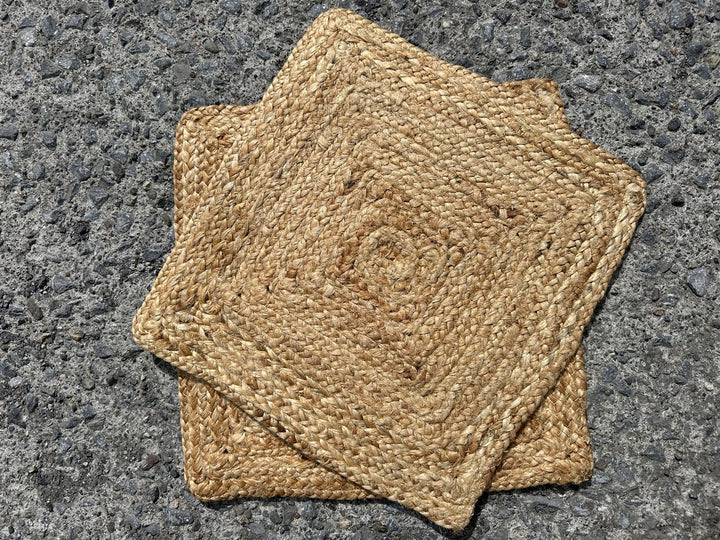 Spisebrikke square jute