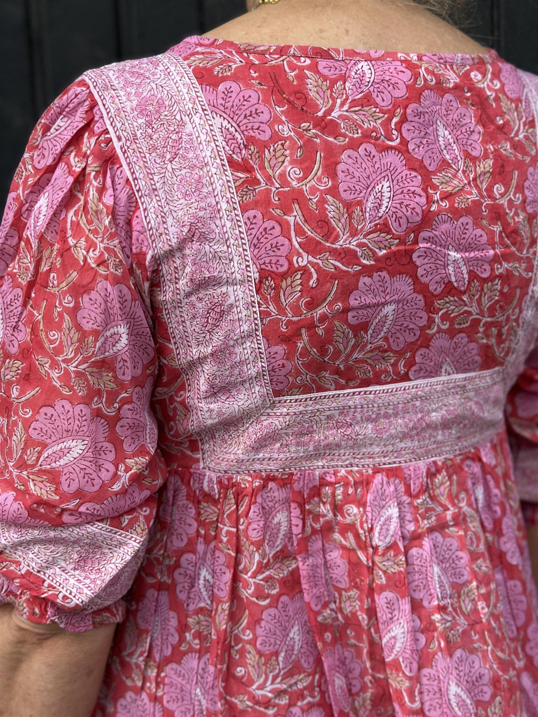 Randi smekkekjole red/pink