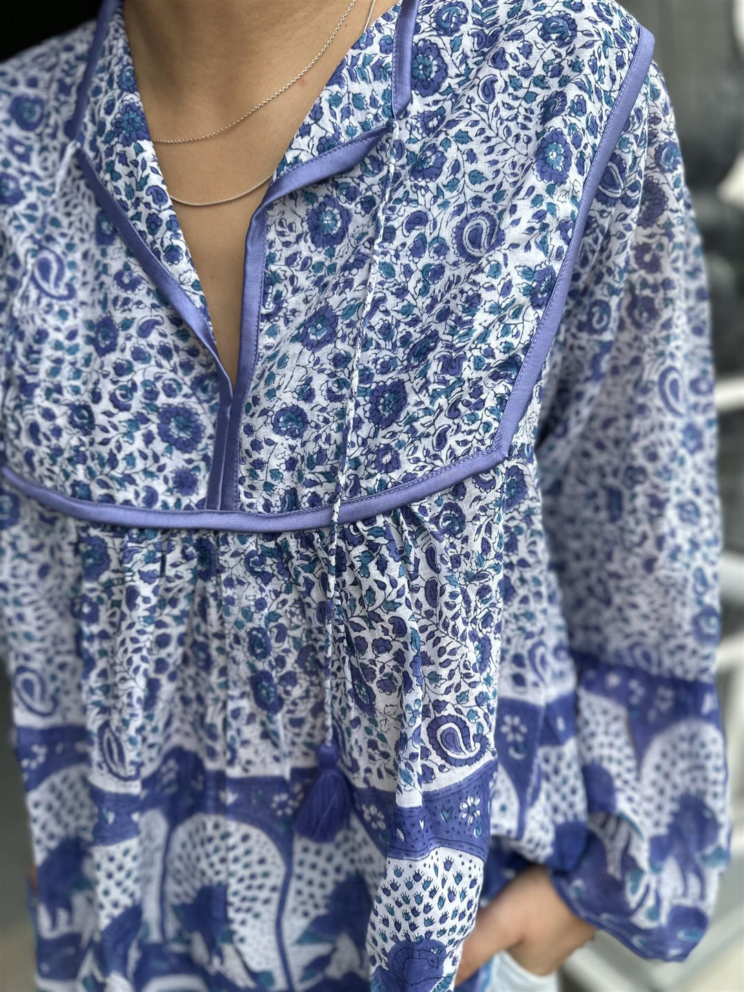 Pippen bluse blue