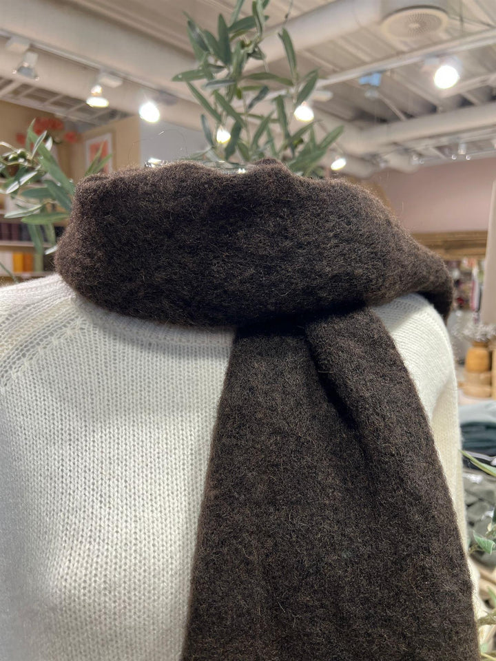 Susanna skjerf dark brown