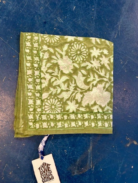 Lyon lite skjerf grass green