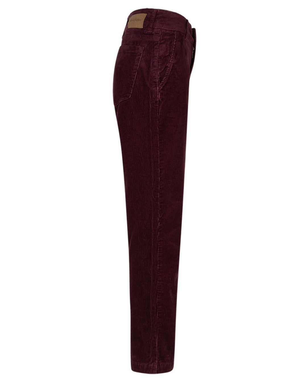 Diana cord bukse aubergine