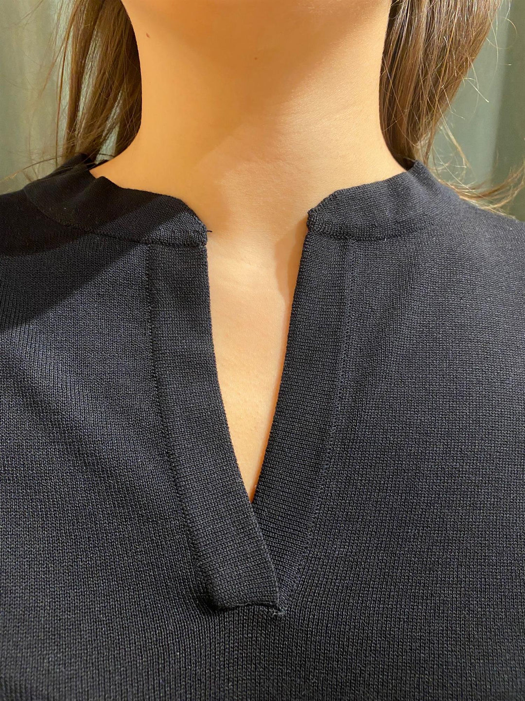 Palmer kortermet genser black