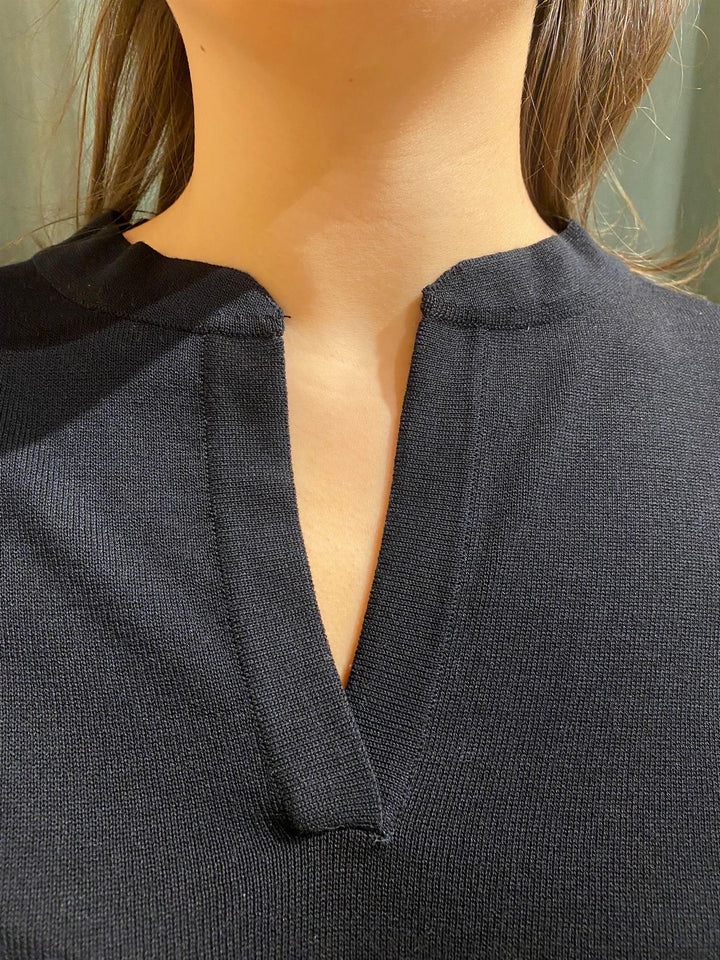 Palmer kortermet genser black