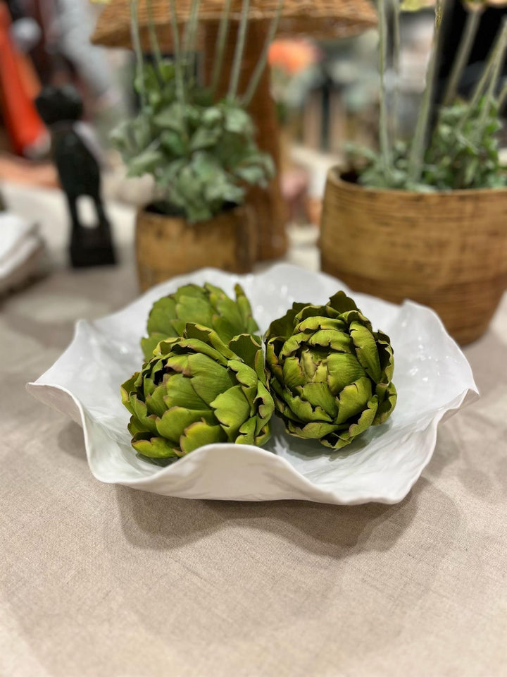 Claire fat white large Ø: 41 cm