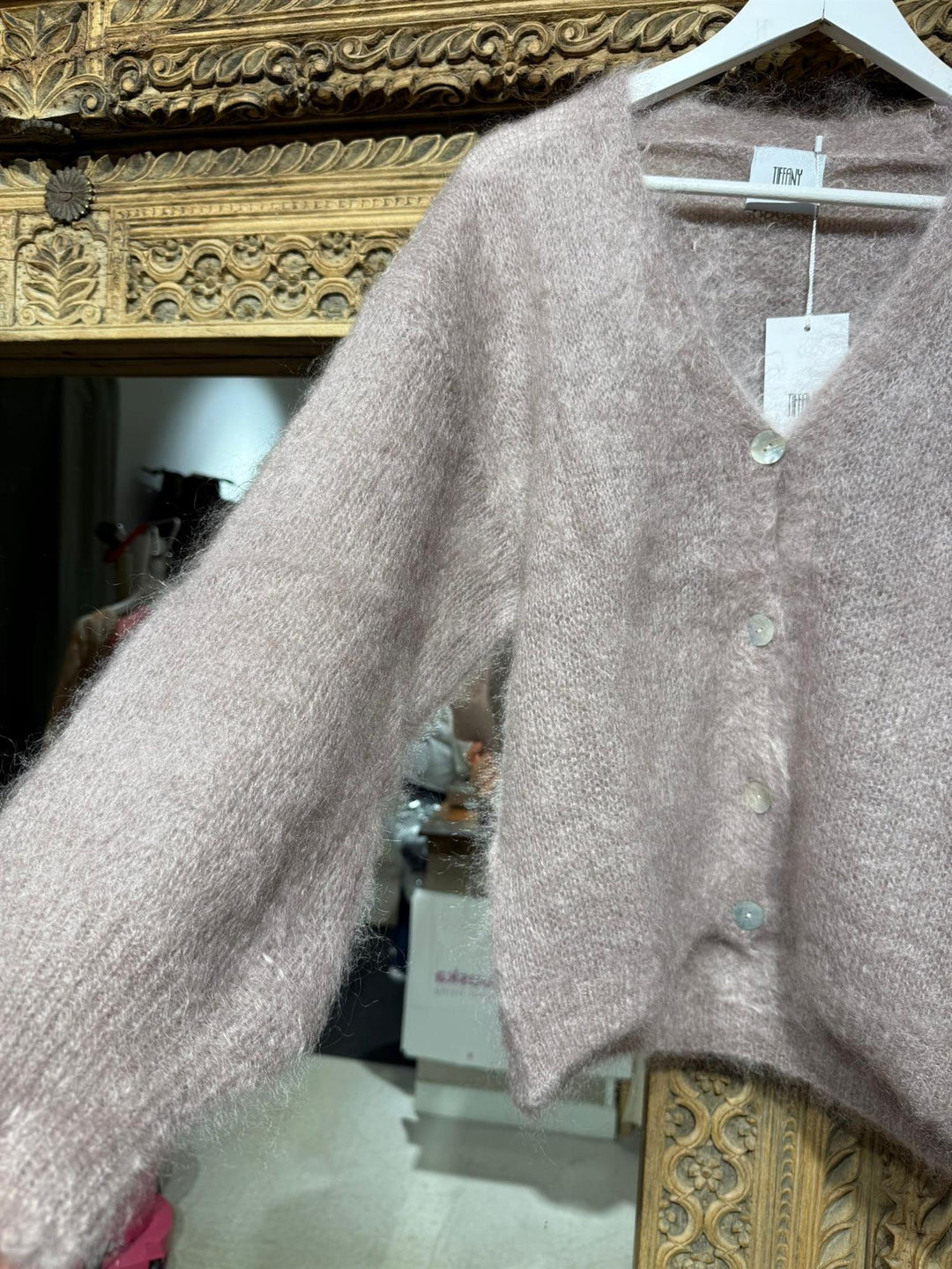 Lilje cardigan candy beige